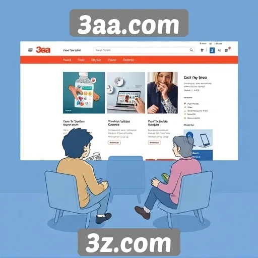 Experiência do usuário no site 3aa.com